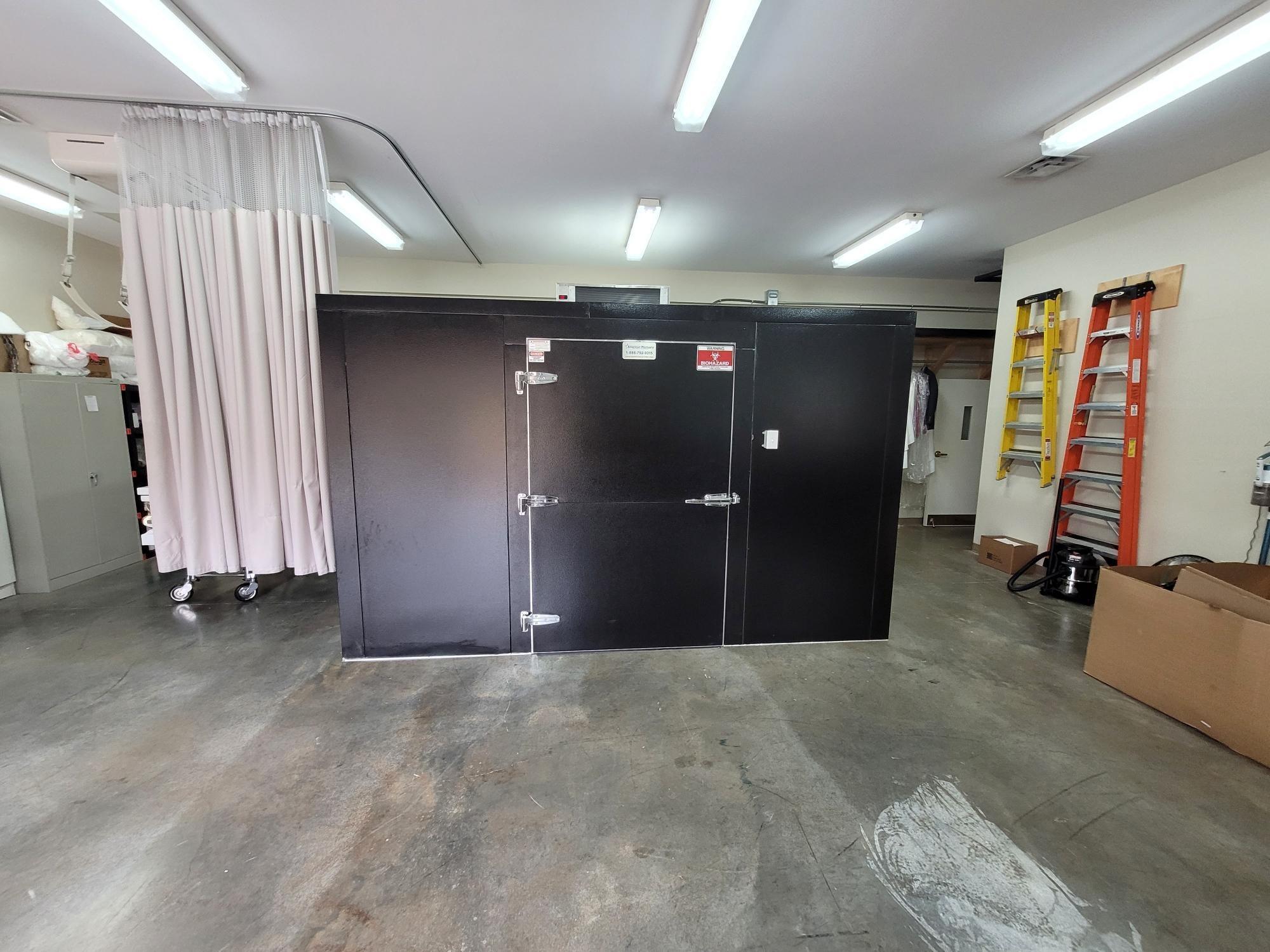 Affordable Mortuary Cooler: 10x10 Walk-In, American-Made