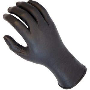 Nitrile glove with a 9-inch cuff